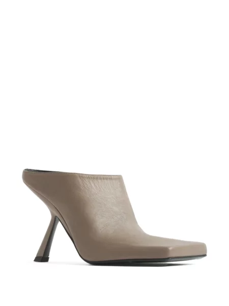 Papuci tip mules Mugler din piele