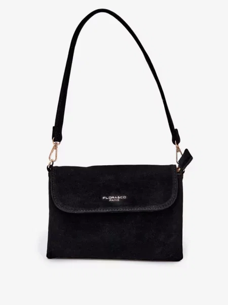 Geanta crossbody Flora & Co din piele negru