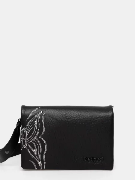 Desigual torebka GOODALL DORTMUND FLAP czarny