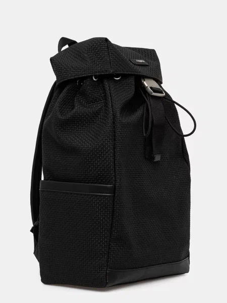 Calvin Klein plecak duży gładki czarny
