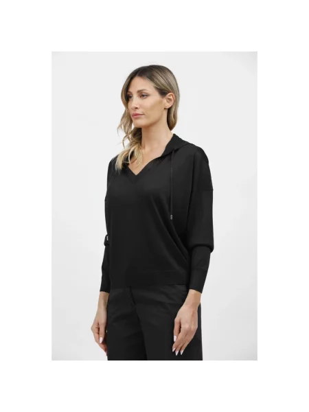 Bluza z kapturem Gran Sasso z kapturem czarna