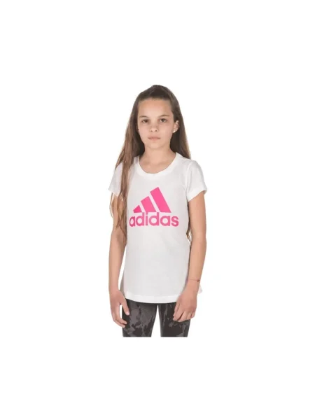 Tricou copii Adidas alb