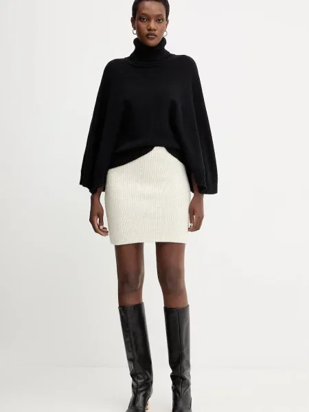 Ponczo Twinset czarne