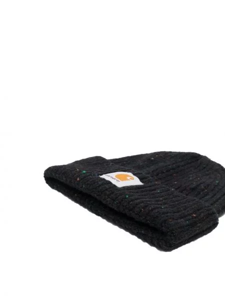 Čepice Carhartt Wip s autogramem černý