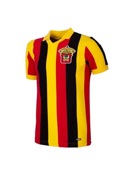 Koszulka piłkarska retro dla dorosłych Leones Negros żółta