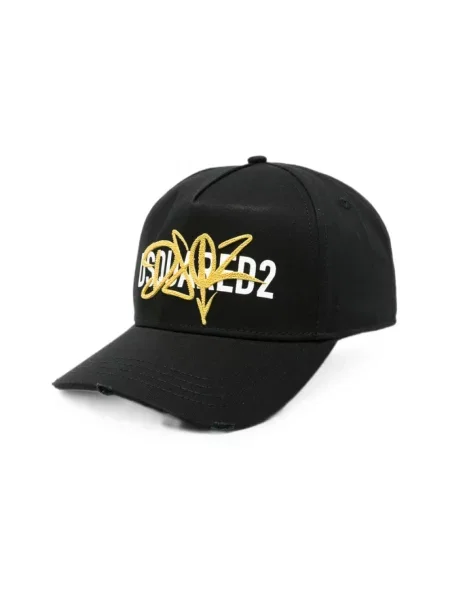 Czapka z daszkiem Dsquared2 czarna