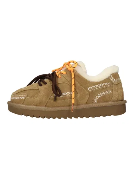 Sneakersy De Siena brązowe