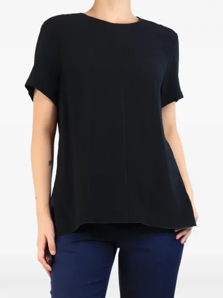 Bluză Proenza Schouler din crep negru