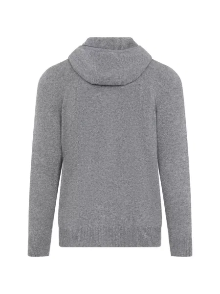 Cardigan Sease cu glugă cu cordon gri