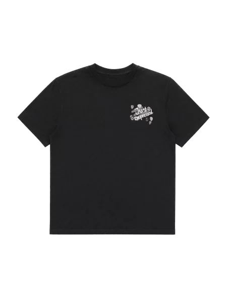 JustDepressed Clothing Póló Borderline' fekete