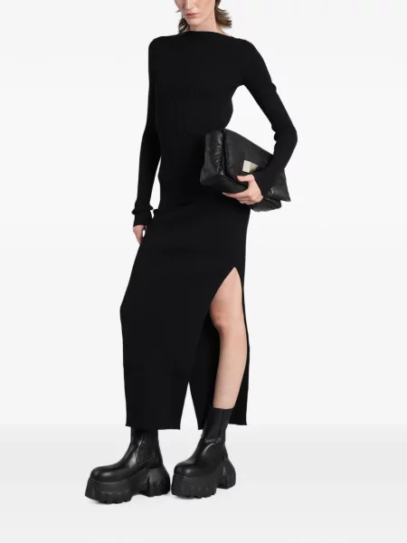 Fusta maxi Rick Owens negru