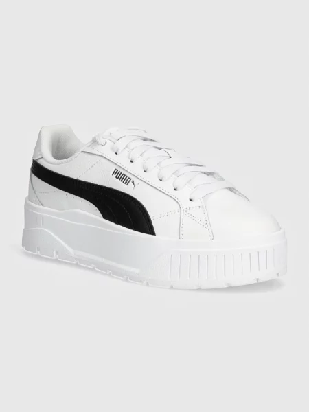 Skórzane sneakersy Karmen II białe