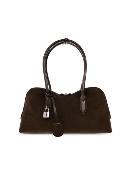 Torebka Stella Mccartney zamszowa brązowa