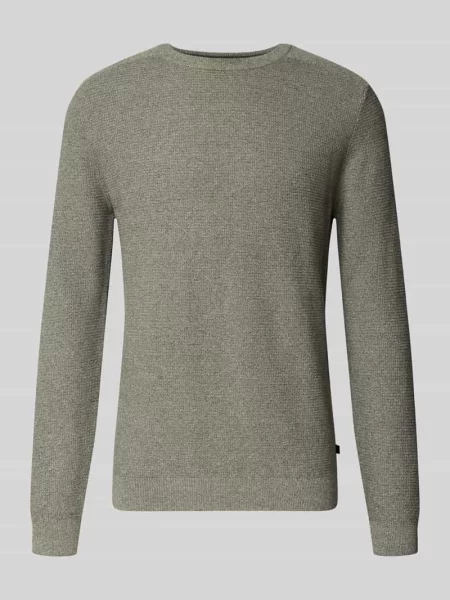 Sweter z fakturą o drobno tkanym wyglądzie Tom Tailor miętowy