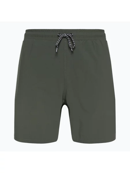 Plavecké šortky Oakley Oneblock hnědé