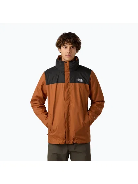 Geacă pentru bărbați The North Face Evolve II Triclimate burnt umber/asphalt grey gri