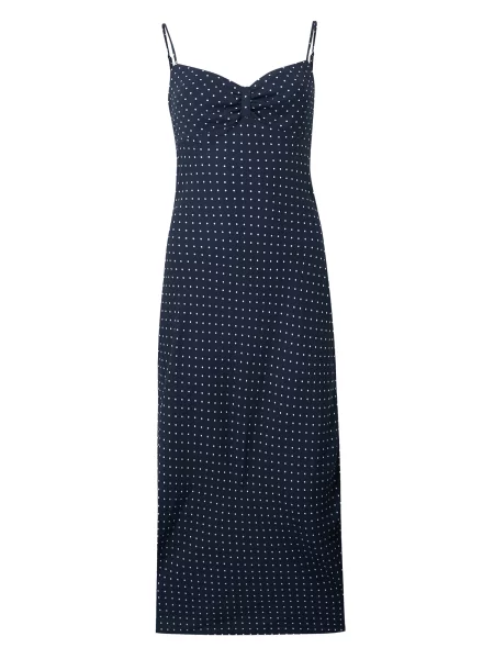 HOLLISTER Rochie de vară bleumarin alb