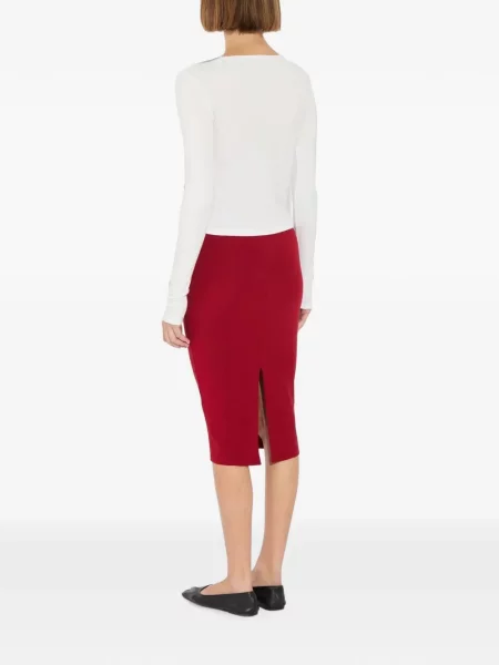 Lung tricou The Park alb