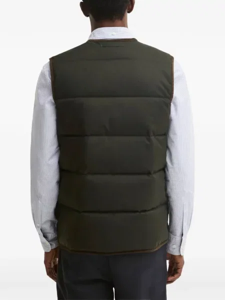Matlasat vestă Barbour verde