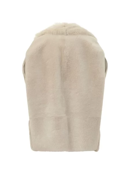 Vestă Blancha din piele de oaie