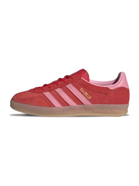 Sneakersy Adidas Gazelle zamszowe czerwone