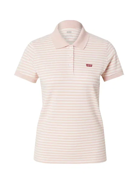 LEVI'S ® Tričko Housemark Polo růžová bílá