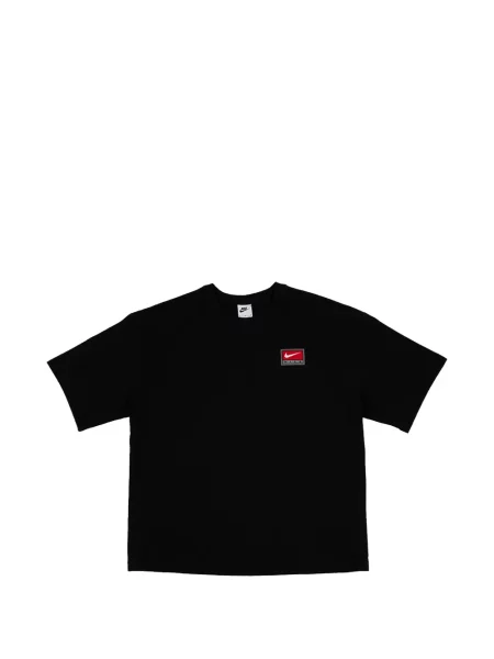 Decupat tricou Nike cu autograf alergare albastru