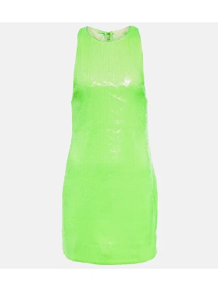 Rochie Rotate cu paiete verde