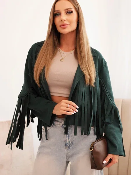 Kurtka Kesi Włoski zielona