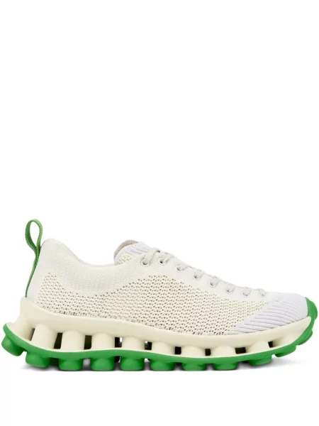 Sneakerși Camper tricotate alb