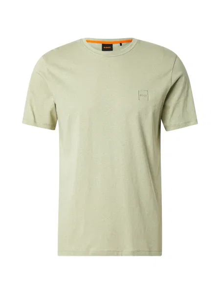 BOSS Tricou Tales Regular Fit verde