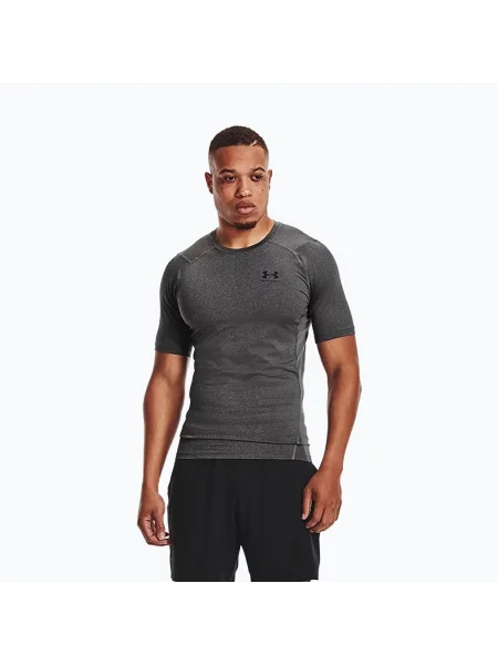 Tricou de antrenament pentru bărbați Under Armour Ua Hg Armour Comp SS gri