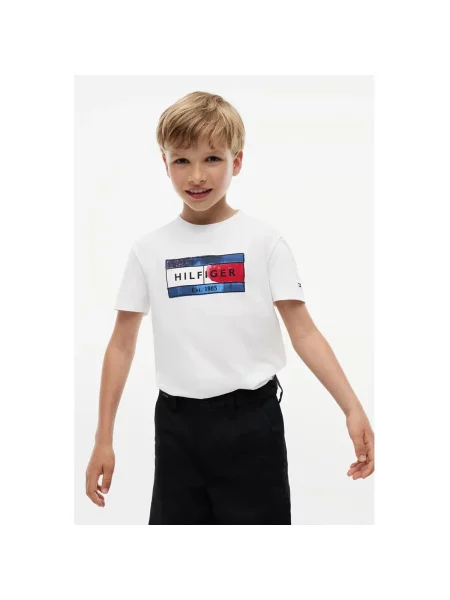 Tričko Tommy Hilfiger biela