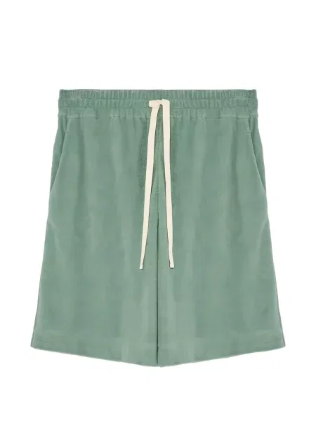 Pantaloni scurți Jil Sander cu cordon verde
