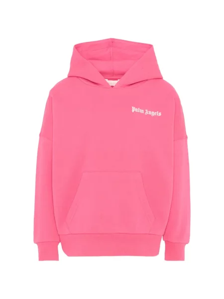 Bluza z kapturem dziecięca Palm Angels różowa