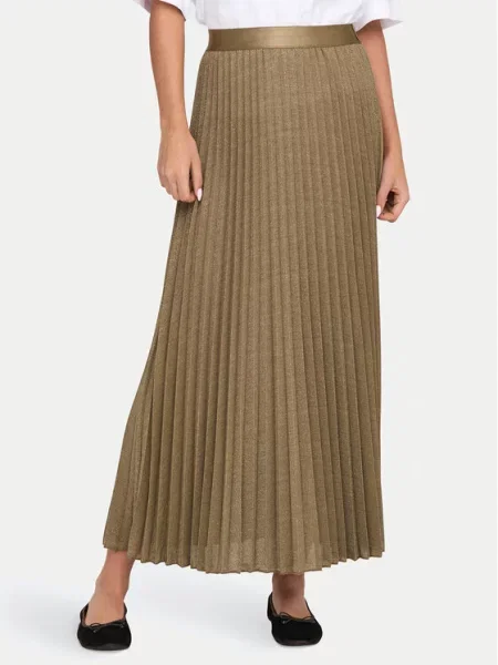 JDY Спідниця в складку Amalfi бежевий