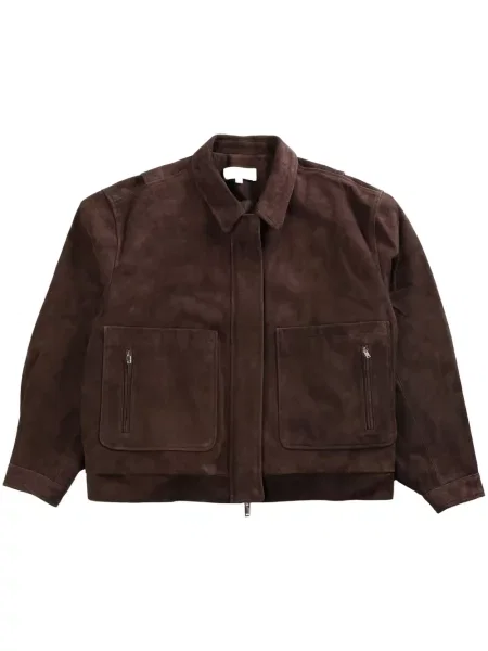 Kurtka Atelier New York zamszowa brązowa