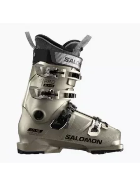 Гірськолижні черевики Salomon S/Pro Alpha W GW світло-бронзові мет./чорні/чорні чорні