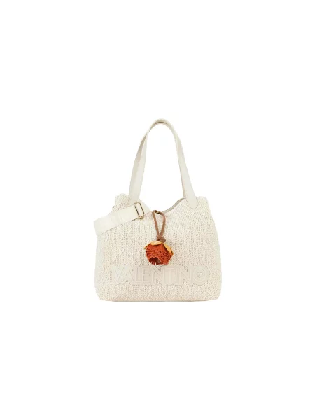 Shopper kabelka Valentino Bags béžová
