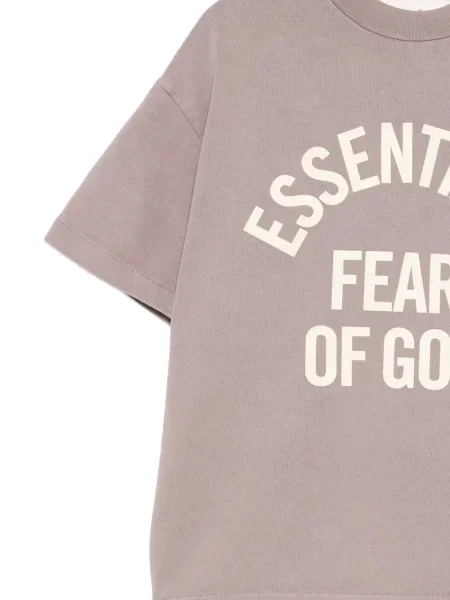 Koszulka dziecięca Fear Of God Essentials fioletowa