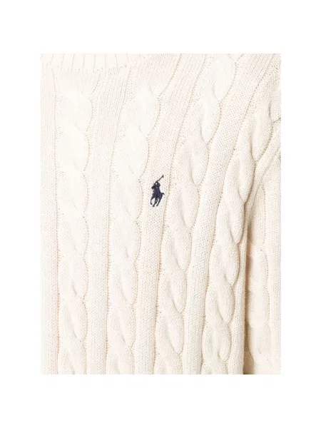 Polo Ralph Lauren Sweter Écru biały