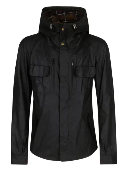 Яке Barbour с качулка черно