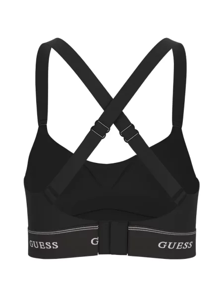 Sutien Guess cu autograf alb