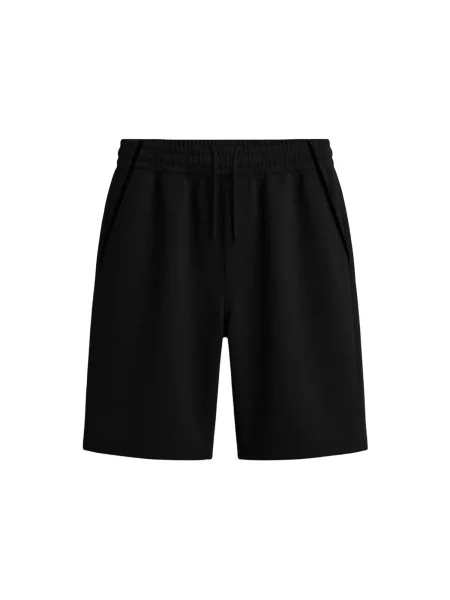 Tommy Life Hlače TOMMY Shorts mit Kordelzugbund und Taschen' crna