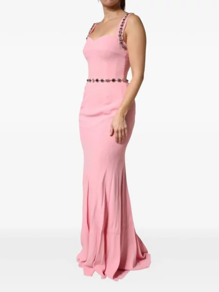 Rochie maxi Dolce & Gabbana roz