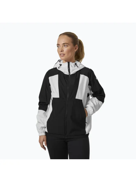 Jachetă de navigație pentru femei Helly Hansen Rig Rain white alb