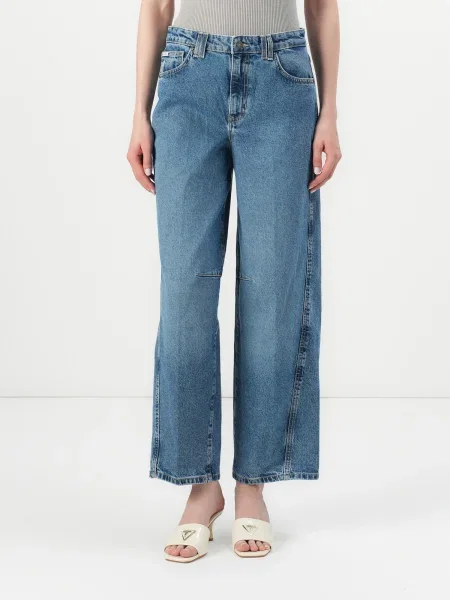 GUESS JEANS Jeans BARREL denim albastru