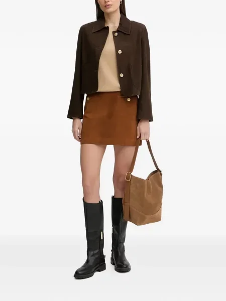 Lung pulover Sisley maro