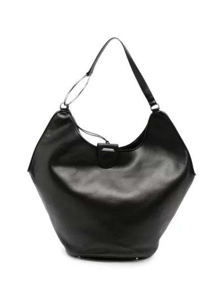 Inel Dondup din piele negru