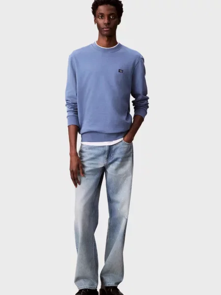 Свитшот Calvin Klein Jeans голубой